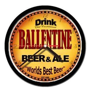  BALLENTINE beer and ale wall clock 
