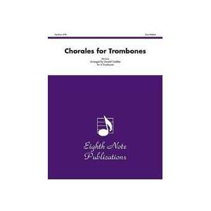    Alfred 81 TQ2010 Chorales for Trombones Musical Instruments