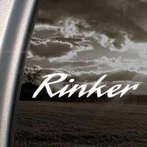  RINKER BOATS Decal BOAT CRUISER Truck Window Sticker 