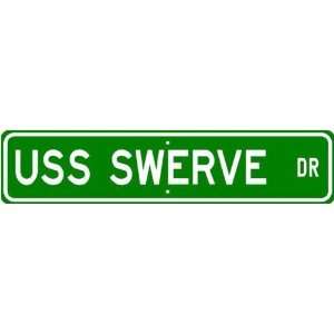  USS SWERVE MSO 495 Street Sign   Navy