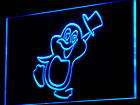 i822 b PENGUIN Cartoon Animals Display Neon Light Sign