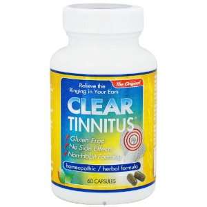  Clear Products Clear Tinnitus 60 Caps Health & Personal 
