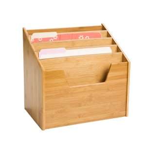  The Container Store Bamboo Vertical File