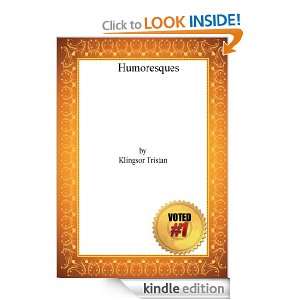 Humoresques (French Edition)   Tristan Klingsor  Kindle 