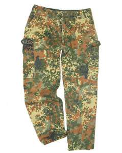 Genuine German Army Issue Flecktarn Combat Trousers  