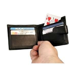    Card to Wallet   Genuine Leather Magic Trick 