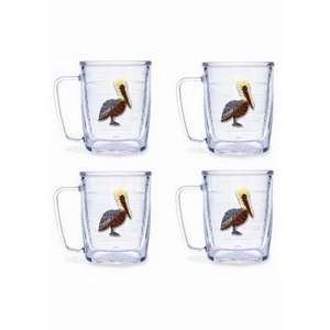  Tervis Tumblers   Bird   Pelican   17 oz Mugs   set of 4 