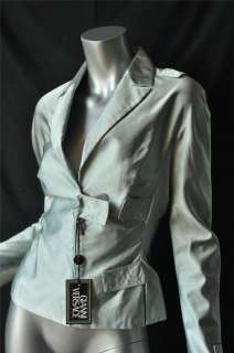 ATELIER VERSACE Couture SILK Jacket+Skirt Suit Coat 42  