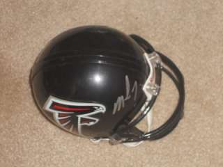 Michael Vick Signed Atlanta Falcons Mini Helmet auto  