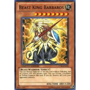  Yugioh PROMO Beast King Barbaros super rare CT08 [Toy 