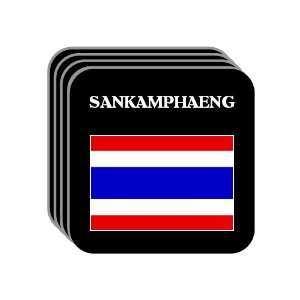  Thailand   SANKAMPHAENG Set of 4 Mini Mousepad Coasters 