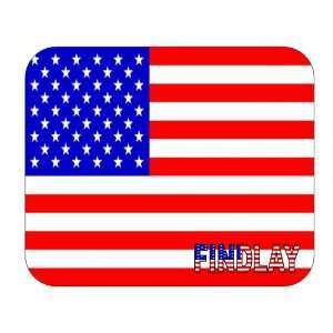  US Flag   Findlay, Ohio (OH) Mouse Pad 