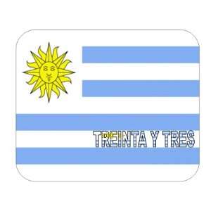  Uruguay, Treinta y Tres mouse pad 
