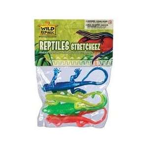  Wild Republic Stretch Reptiles 10 4 Pc Bag Toys & Games