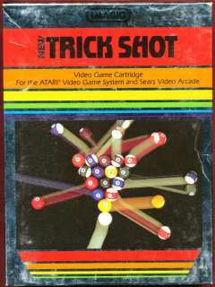 Atari 2600 Trick Shot Game Cartridge Imagic Complete in Box CIB  