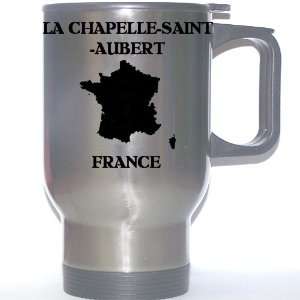  France   LA CHAPELLE SAINT AUBERT Stainless Steel Mug 
