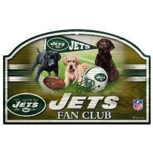  NFL New York Jets 11 by 17 Killen Style Wood Sign
