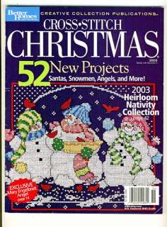 Better Homes & Gardens Christmas Cross Stitch 2003  