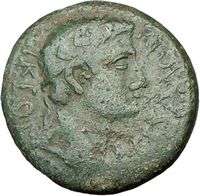 AUGUSTUS & TIBERIUS as Caesar Thessalonica Roman Coin Rare  
