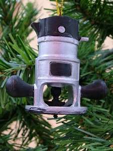 New Router Power Tool Craftsman Christmas Tree Ornament  