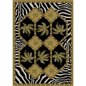   Pasnous Transitional Area Rugs Midnight 8x10