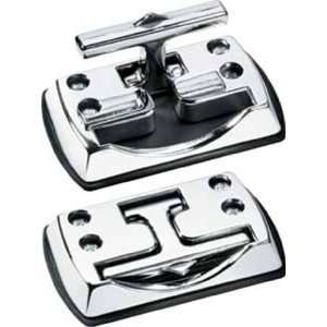   Lock 3079DAT Chrome Fold Away Cleat with Screws  Pack of 2 Automotive