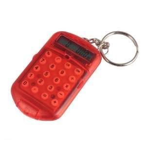  Portable Keychain Calculator, Random Color Electronics