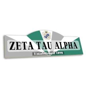  Zeta Tau Alpha Display Sign 