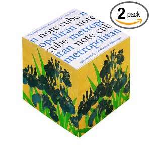   Art Note Cube Pads Korin Irises (Pack of 2)