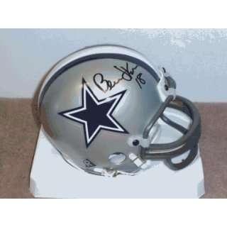  Bernie Kosar Signed Dallas Cowboys Mini Helmet Sports 