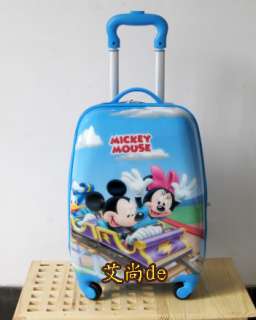 Mickey Mouse 18 Luggage Bag Baggage Trolley Roller  