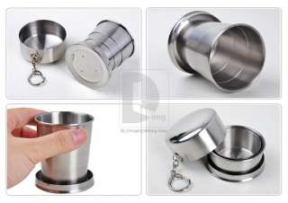 Stainless Steel Portable Travel Cup Telescopic DC036  