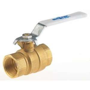 MILWAUKEE VALVE UPBA475B 3/8 Ball Valve,3/8 In,Thread,Brass,Lead Free