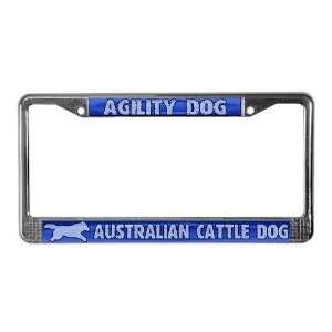  Agility Australian Cattle Dog Pets License Plate Frame by 