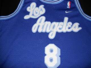 2004 Retro Authentic Sewn KOBE BRYANT LOS ANGELES LAKERS Jersey shirt 