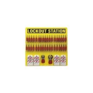 BRADY 51195 Lockout Station,36lock  Industrial 