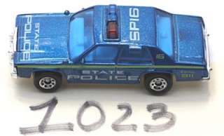Matchbox Ford LTD State Police Car Scale 169  