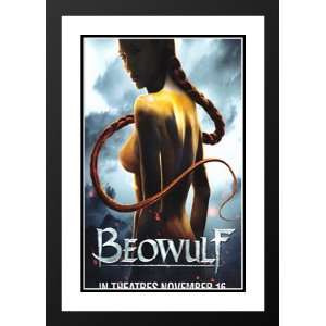 Beowulf 20x26 Framed and Double Matted Movie Poster   Style F   2007