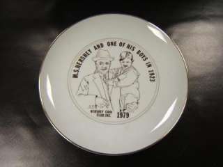 Collector Plate Milton S Hershey Hershey Coin Club 1972  
