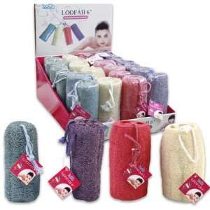 Bath Loofahs with Rope   Assorted Color