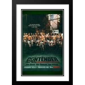  Contender, The (TV) 20x26 Framed and Double Matted TV 