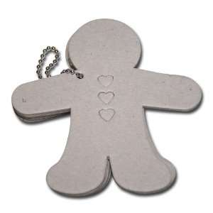   Road Gingerbread Man Chipboard Coaster Book Arts, Crafts & Sewing
