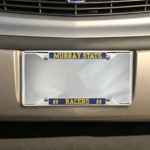  NCAA Murray State Racers Domed Chrome License Plate Frame 