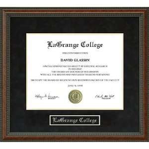  LaGrange College Diploma Frame