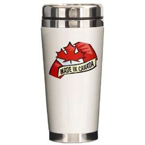  Made in Canada Holiday Ceramic Travel Mug by  
