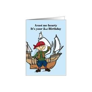  Happy Birthday Pirate for 2 year old Card Toys & Games