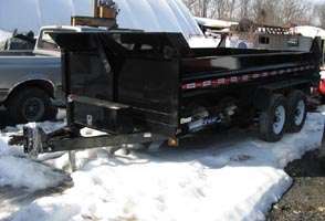 New 2011 Sure Trac 7x14 Dump/Equipment Trailer 14K GVWR  