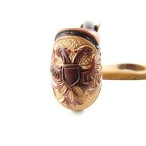 Tobacco Smoking Pipe RUSSIAN EAGLE Hand carved Rare Collectable plus 
