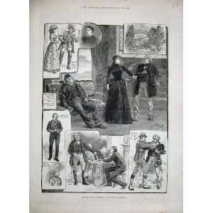   1886 Sketches Enemies PrinceS Theatre Scene Langtry