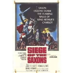  Siege of the Saxons (1963) 27 x 40 Movie Poster Style A 